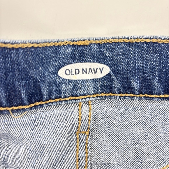 Old Navy Ripped Blue Jean Shorts - Picture 2 of 4